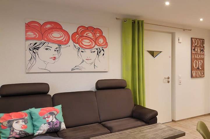 Ferienwohnung für 3 Personen, mit Terrasse und Garten