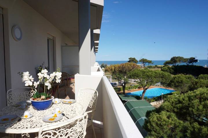 Ferienwohnung für 6 Personen, mit Balkon/Terrasse und Meerblick, mit Haustier - 1