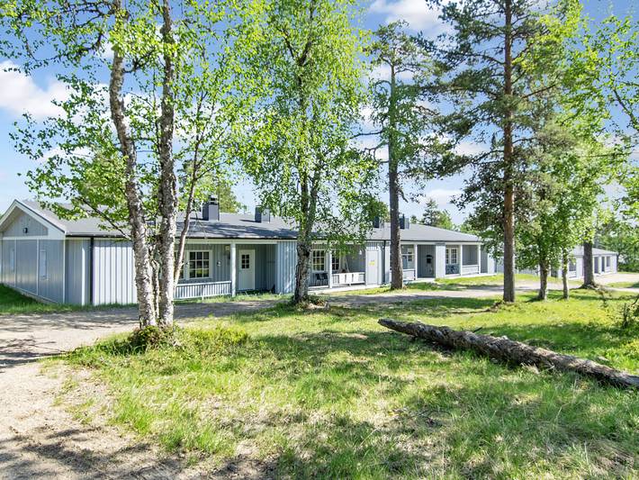 Ferienhaus für 4 Personen, mit Terrasse und Sauna in Saariselka