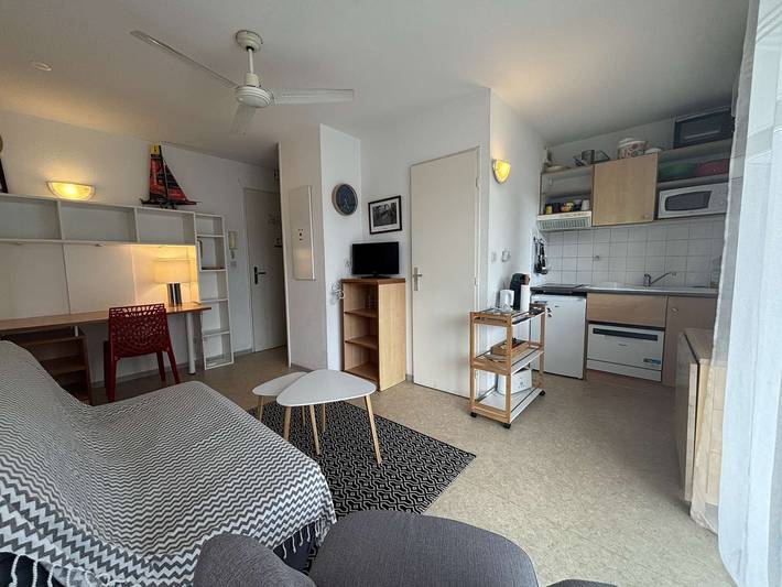 Gîte pour 4 personnes, avec vue sur le lac et piscine dans Port des Minimes - 4