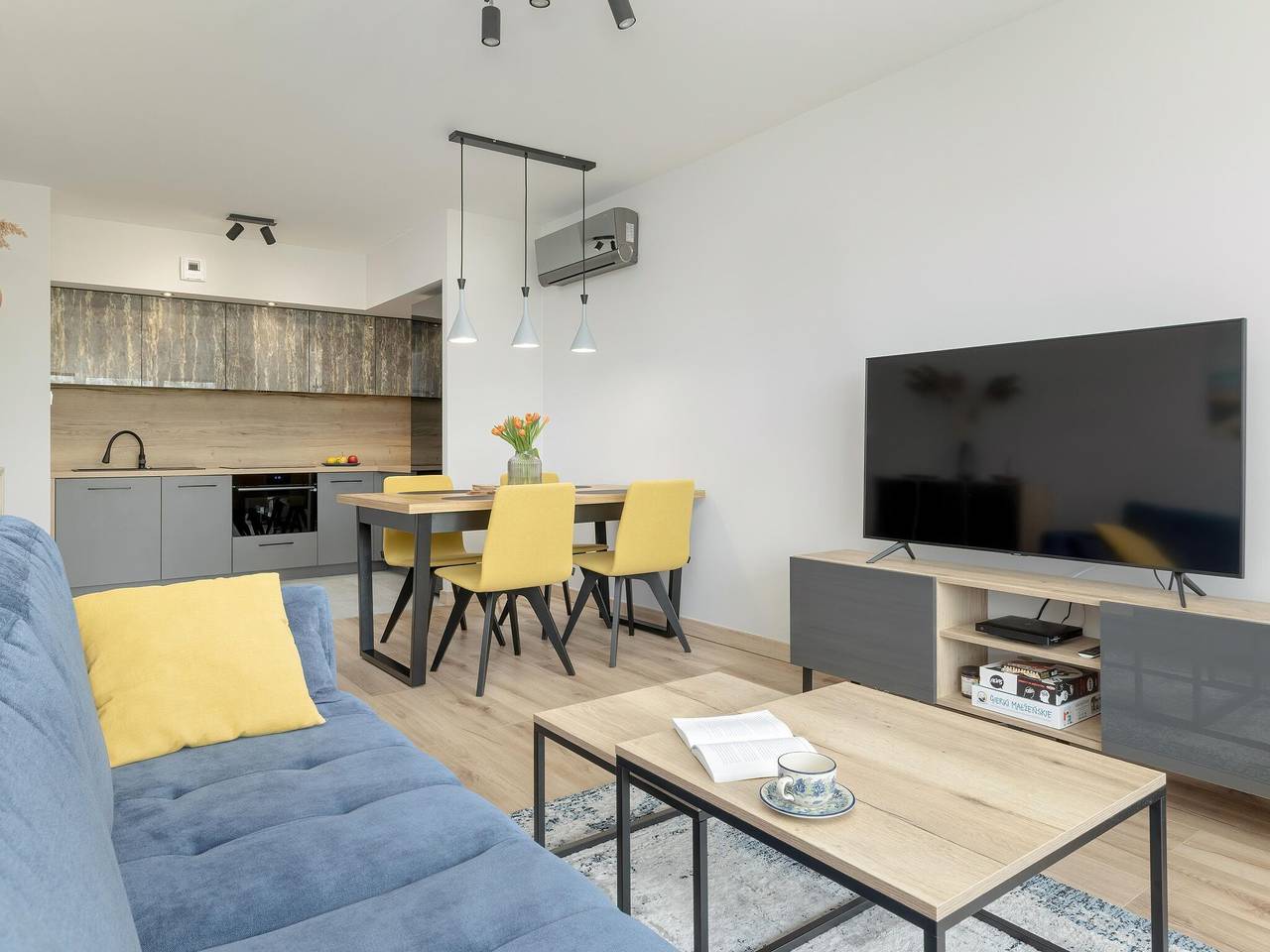 Ganze Wohnung, Apartment mit Blick auf den Fluss, Pool und Sauna in Dziwnów, Baltic Sea Pomerania