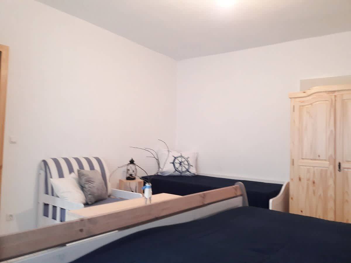 Ganze Wohnung, Ferienwohnung für 4 Personen mit Garten in Teßmannsdorf, Salzhaff
