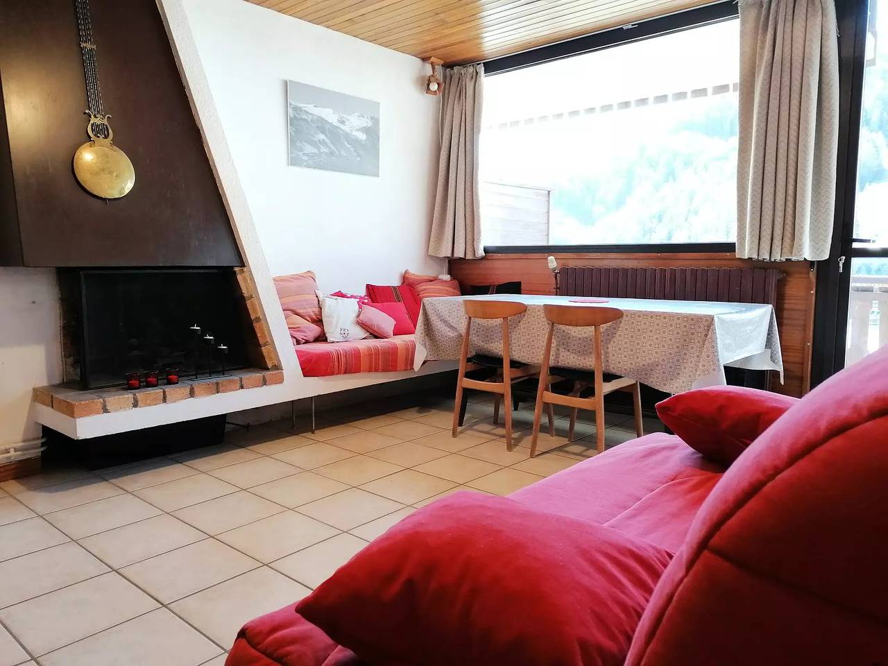 Apartamento entero, Apartamento 5 personas expuesto sur con balcón hermosa vista in Pra-Loup, Uvernet-Fours