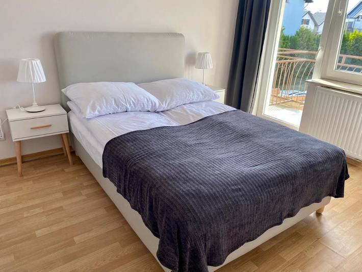 Obiekt b&b dla 2 osób, z ogród i balkon w Jastrzębia Góra