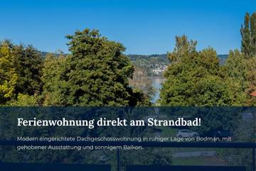Ferienwohnung für 2 Personen, mit Seeblick und Balkon in Bodman-Ludwigshafen