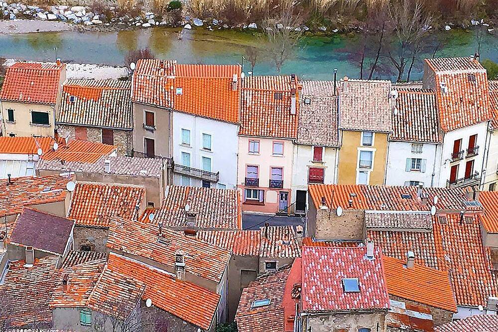 Maison de village au coeur des Corbières sauvages (Villata) in Padern, Côte méditerranéenne (France)