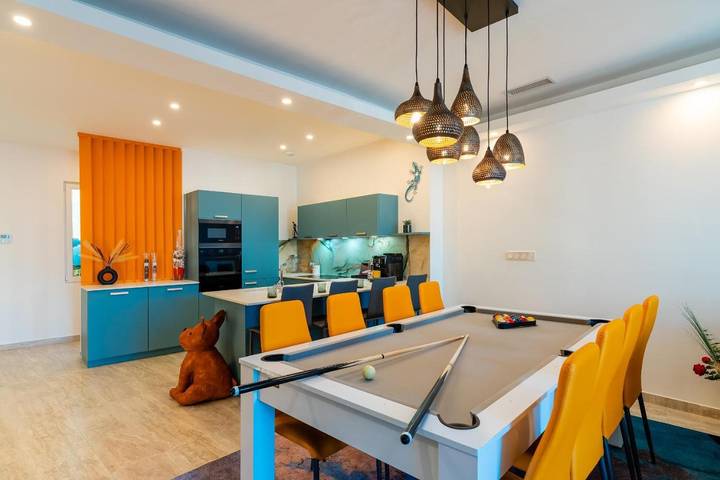 Appartement de vacances pour 7 personnes, avec Balcon ainsi que Terrasse et Vue