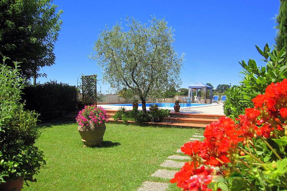 Gelbe Wohnung - Bauernhaus mit Pool, Klimaanlage in der Toskana in Lamporecchio, Pistoia Provinz