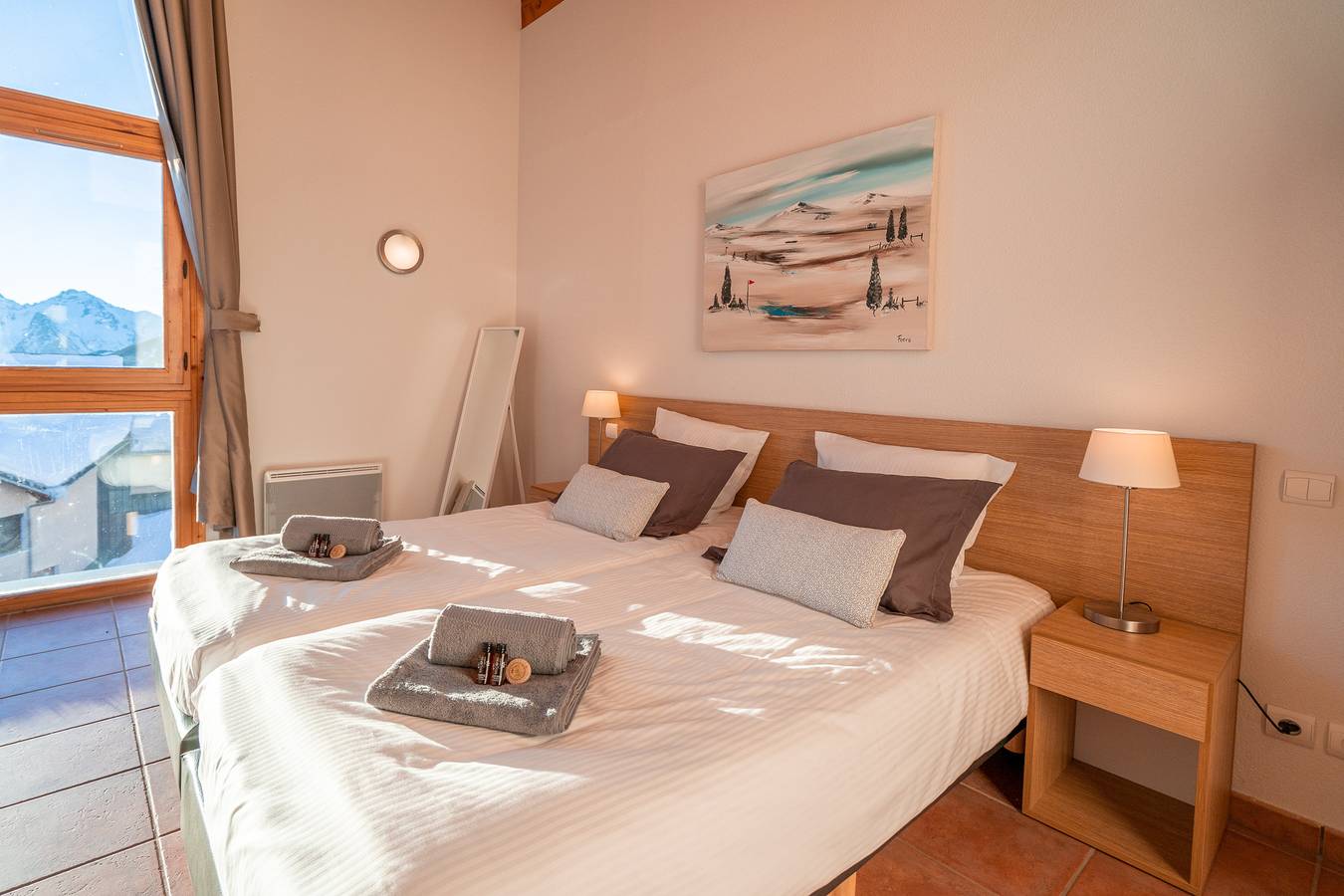 Villa France — Drei-Zimmer-Apartment +Hütte für acht Personen  in Saint-François-Longchamp, Le Grand Domaine