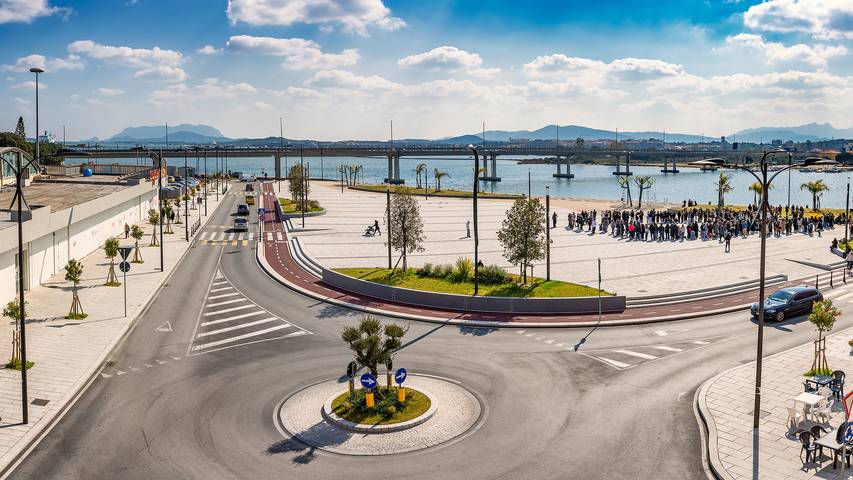 Apartament wakacyjny dla 4 osób, z ogród i balkon w Olbia