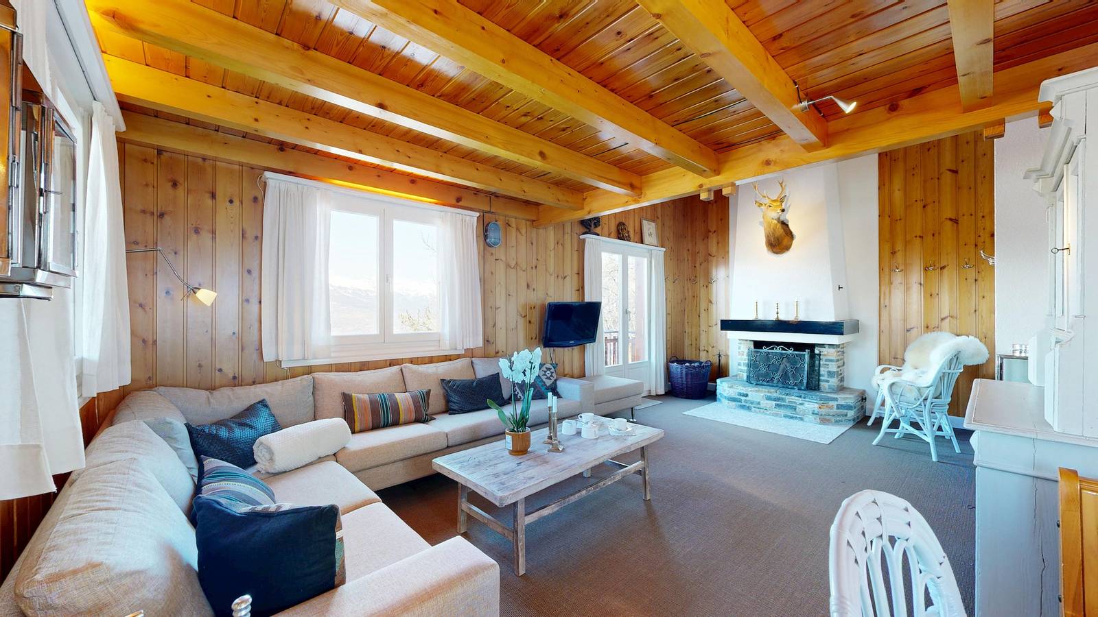 Chalet Sukoon Cosy & Mountain chalet 10 pers in Salins (Sion), Sion
