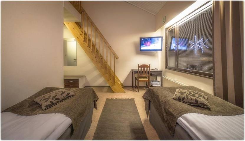 Hôtel pour 4 personnes, avec jardin ainsi que terrasse et sauna à Ivalo - 3