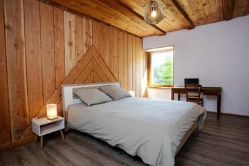 Gîte pour 6 personnes, avec vue et jardin à Moirans-en-Montagne