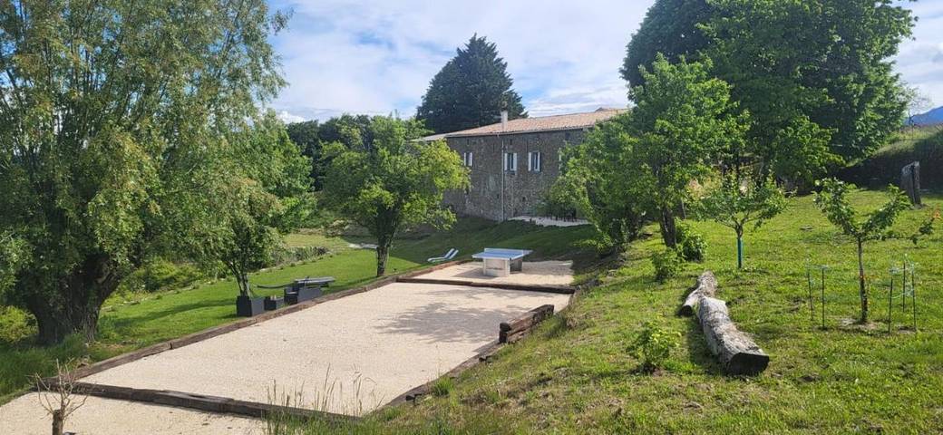 Maison de vacances pour 10 personnes, avec Terrasse ainsi que Jardin et Vue