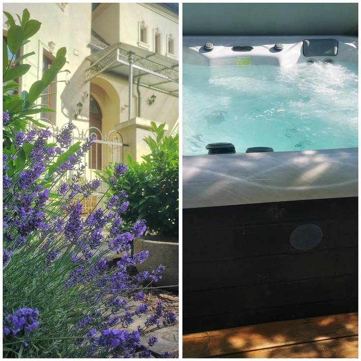 Ferielejlighed for 8 personer, med have og pool samt jacuzzi i Budapest
