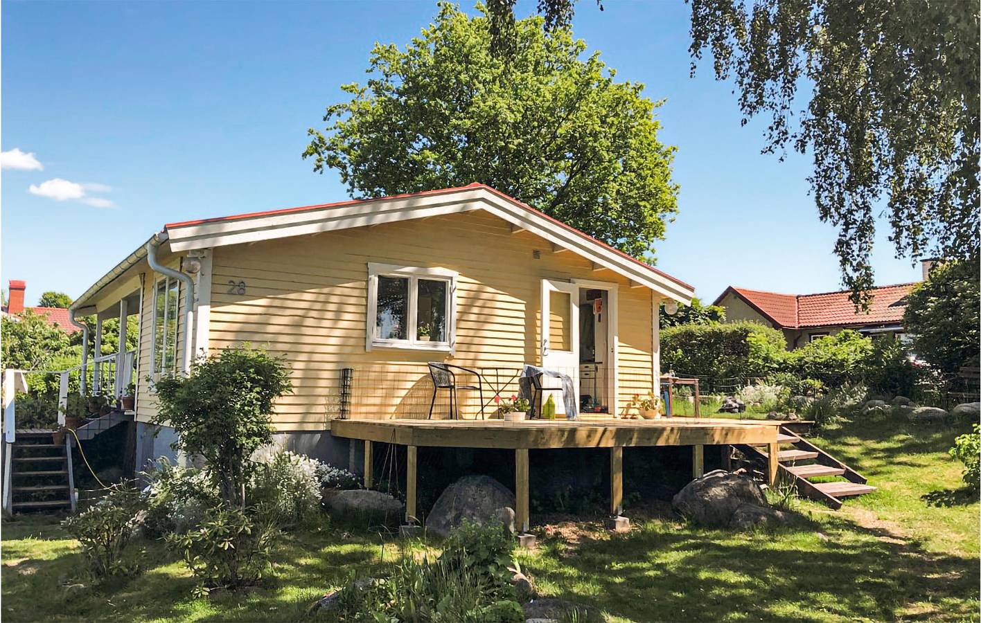 Hus för 6 Personer, med terass och trädgård, med husdjur
