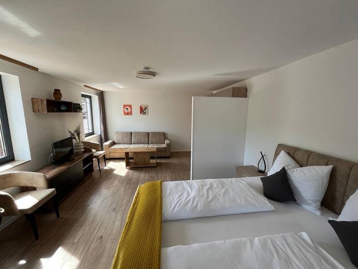 Ferienwohnung für 4 Personen, mit Whirlpool und Pool sowie Sauna in Wiggensbach