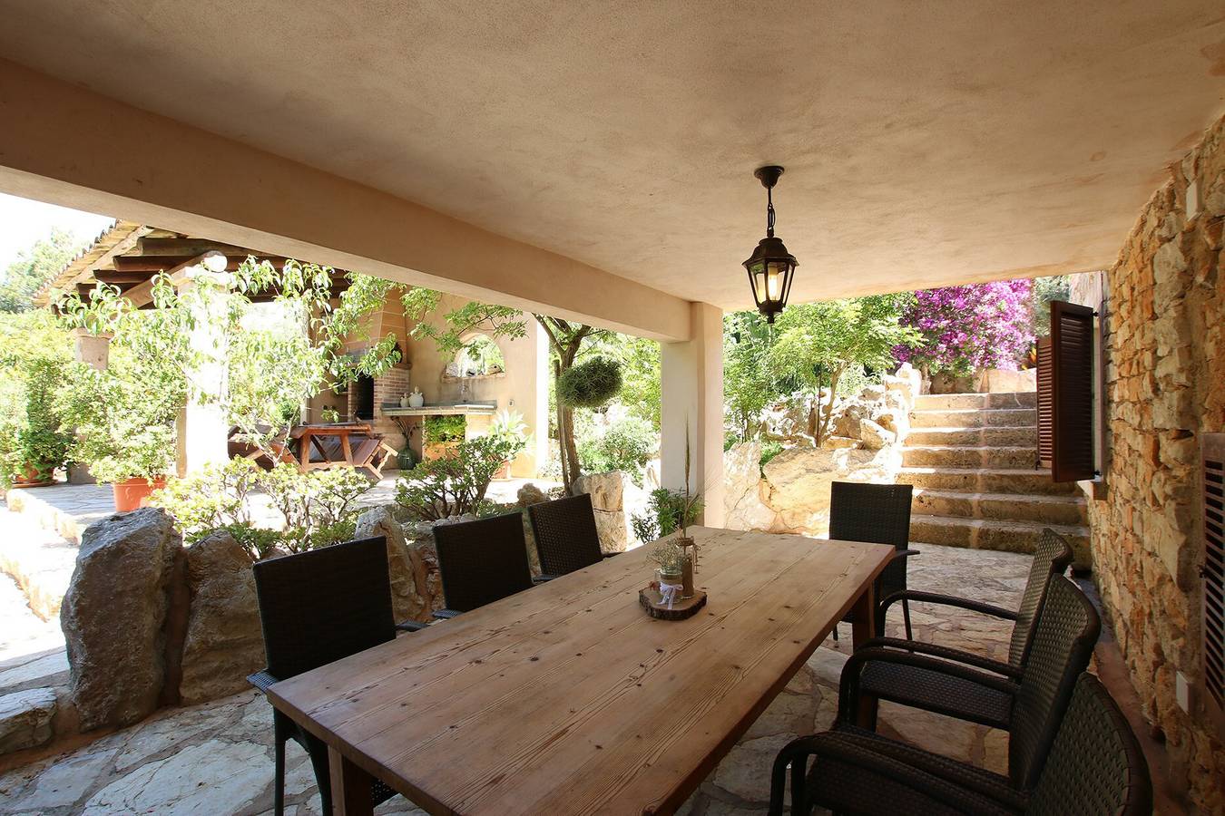 Maison de campagne 'Can Ramon' avec vue sur la mer, Wi-Fi et climatisation in Felanitx, Majorque du Sud