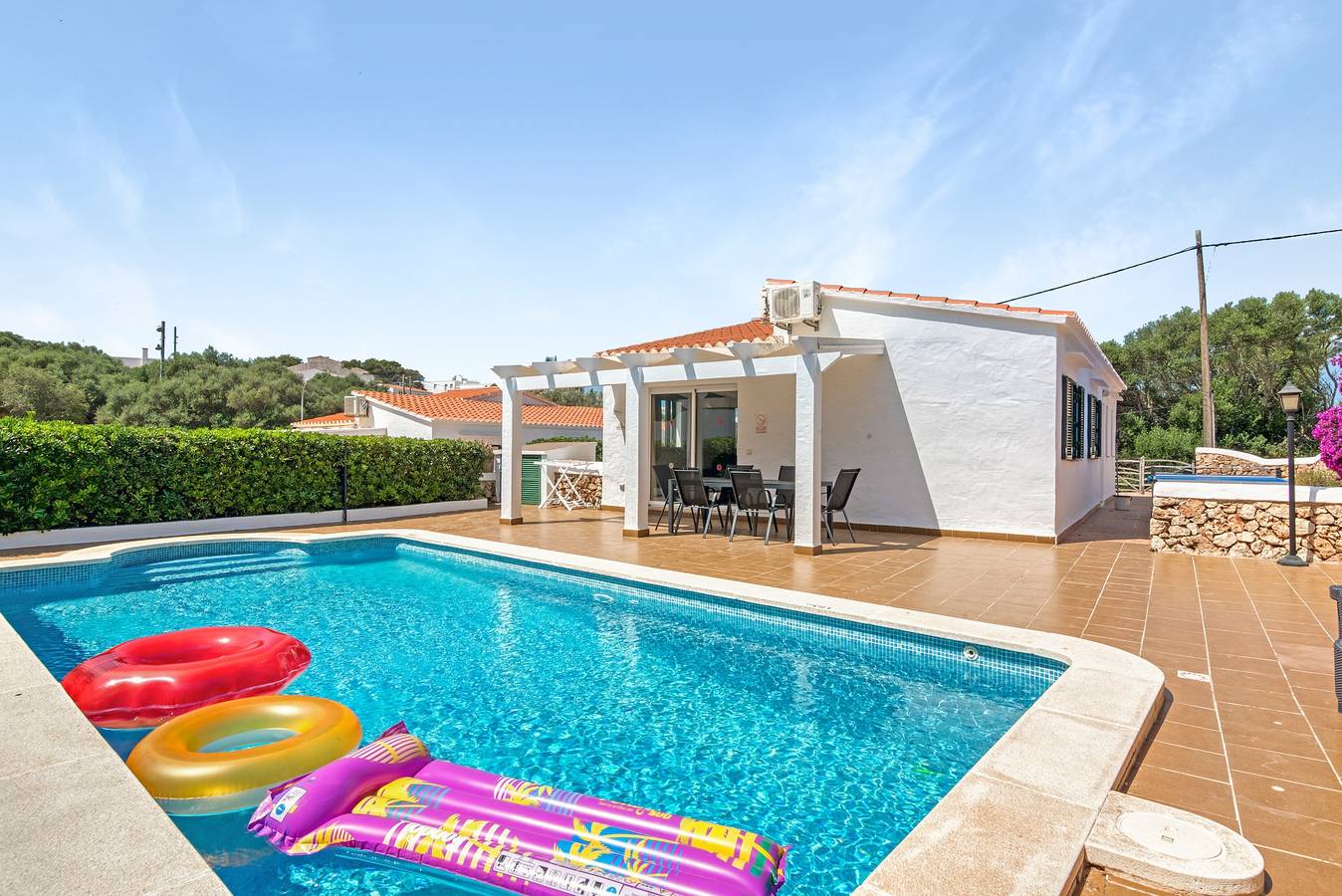 Villa With Pool for 6 People in Alaior Municipality, Coast of Menorca