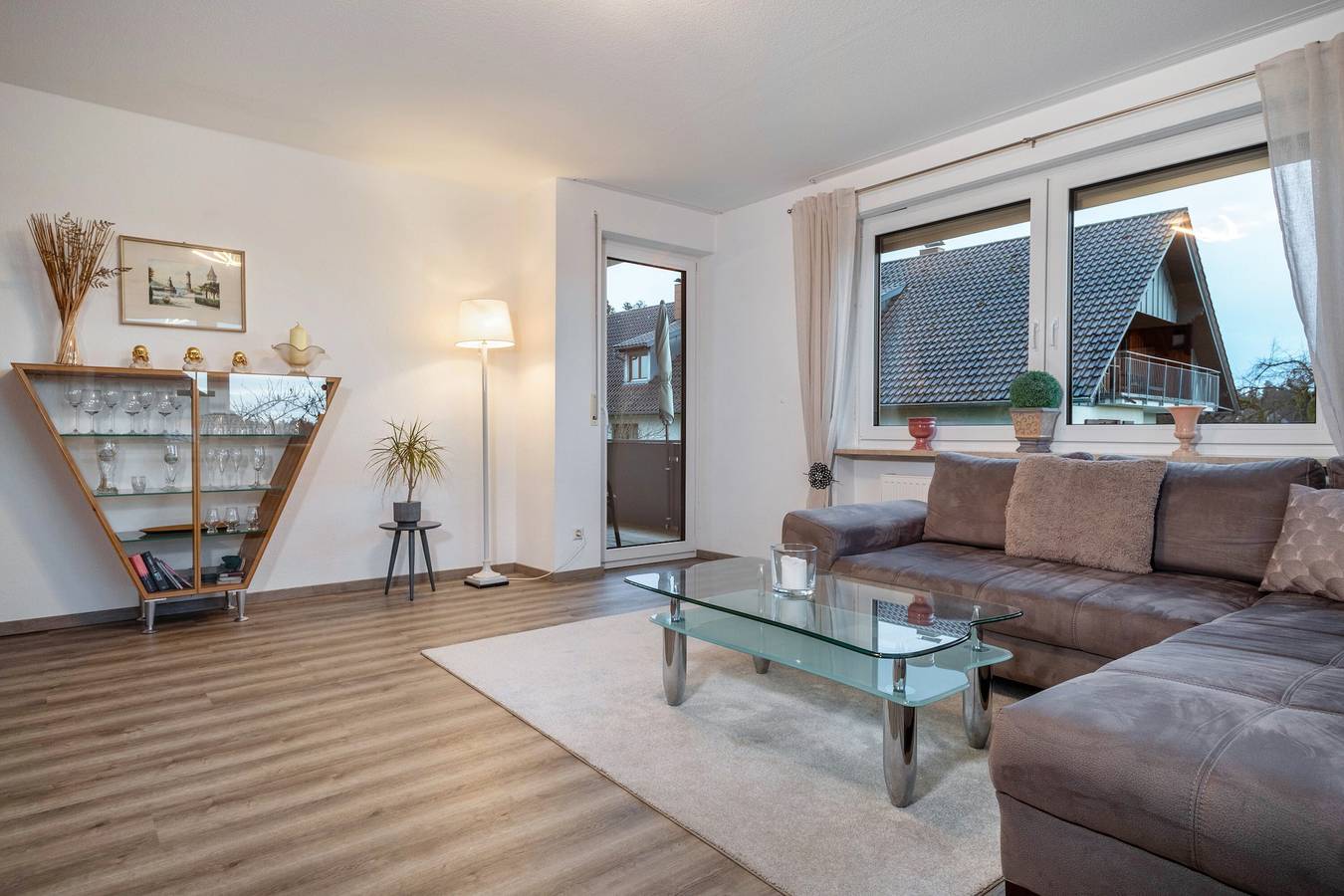 Ganze Wohnung, Apartment 'Fewo Hotz Am Golfclub Lindau 1+' mit Bergblick, Balkon und Wlan in Lindau, Bayerisch Schwaben