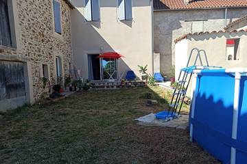 Gîte pour 8 personnes, avec terrasse et jardin à Mirandol-Bourgnounac