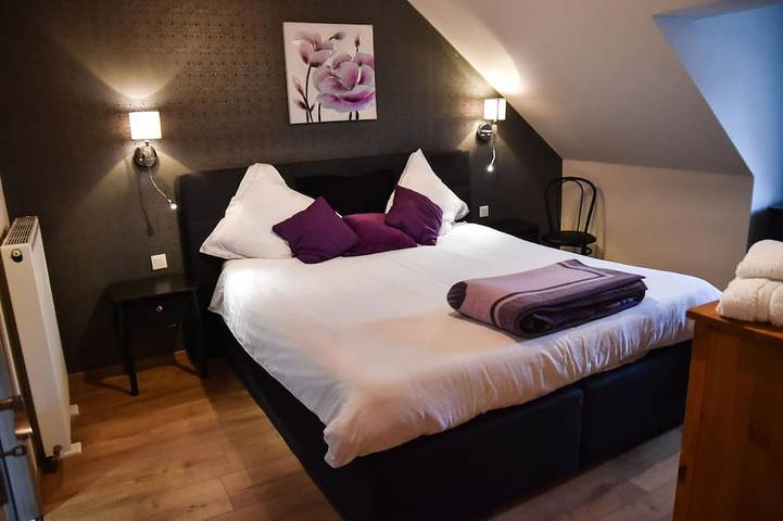 Gîte pour 4 personnes, avec jacuzzi et balcon ainsi que sauna et jardin à Haselbourg - 4