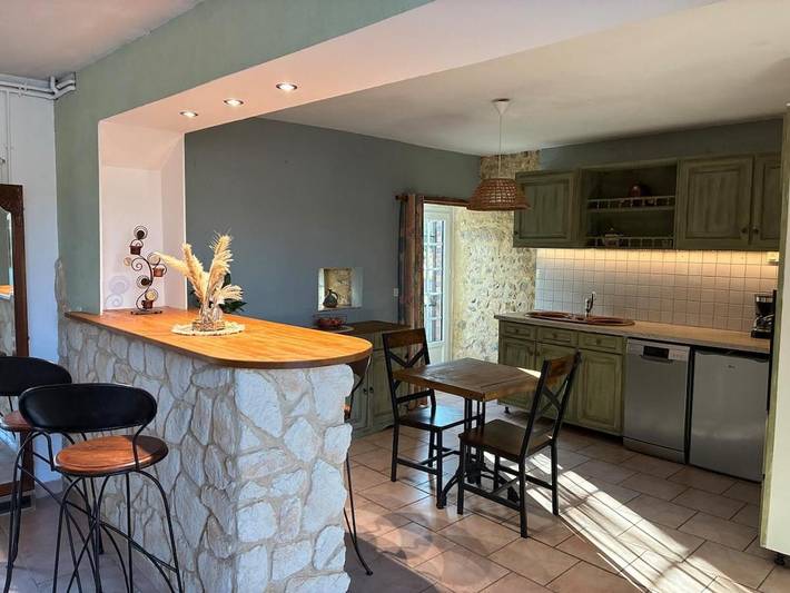 Maison de vacances pour 3 personnes, avec Jardin
