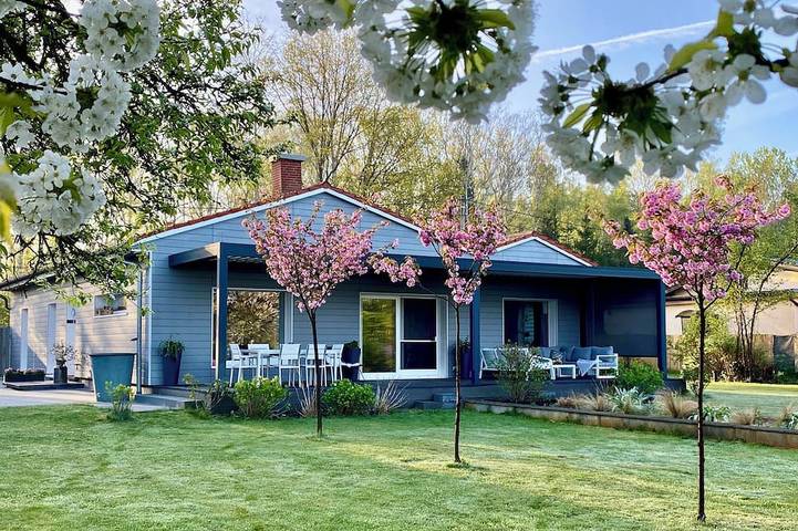 Ferienhaus für 6 Personen, mit Sauna und Garten in Elster & Umgebung