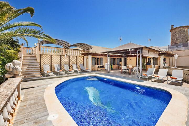 Finca für 8 Personen, mit Garten und Pool in El Arenal