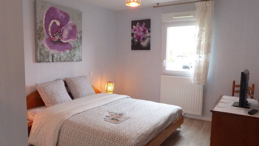 Gîte pour 4 personnes, avec jardin et balcon à Plescop - 4