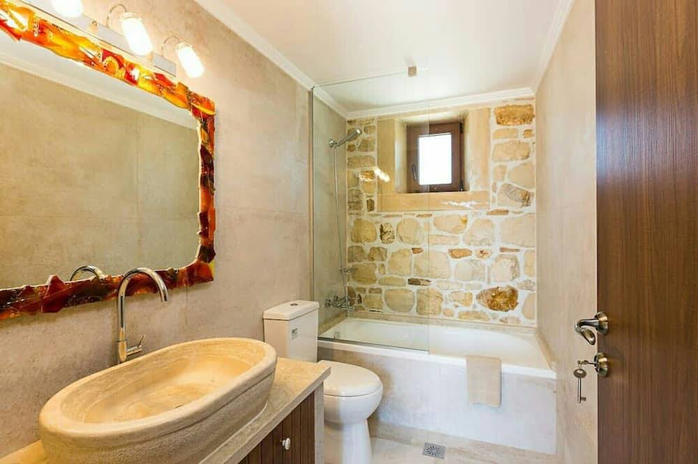 Luxus Villa Marvi Ist Ein Traditionelles Creta Steinhaus in Roumeli, Rethymno und Umgebung