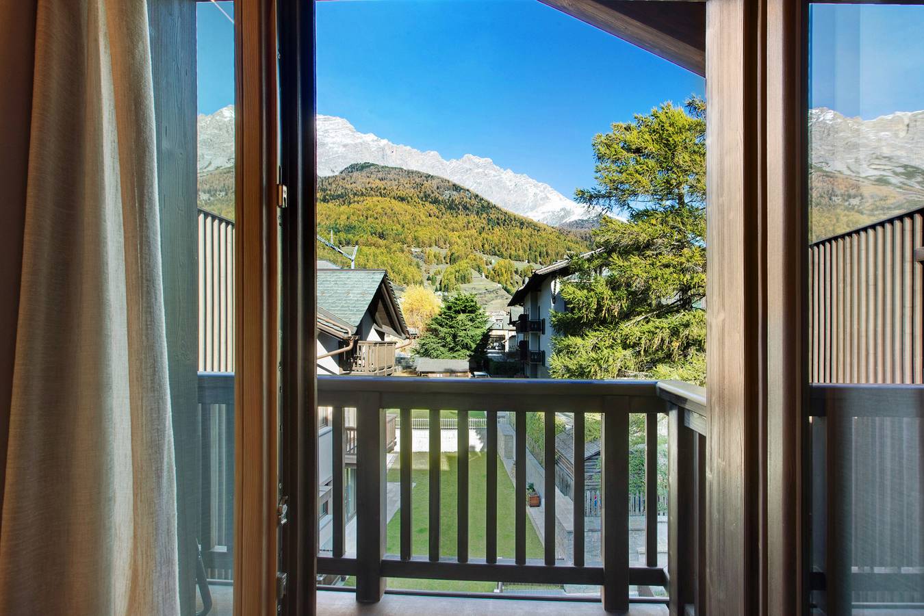 Ganze Wohnung, Ferienwohnung „Baita Emilia e Daniele 12“ mit Bergblick, Balkonen und Wlan in Bormio, Bormio Gemeinde