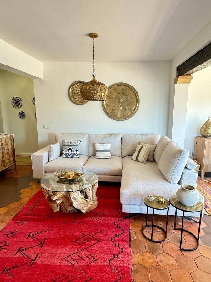Ferienwohnung für 6 Personen, mit Balkon und Terrasse sowie Garten und Ausblick in Nova Xabia - 2