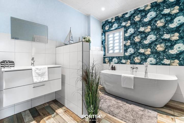 Ganze Wohnung, Fleur - für 3 Personen, Terrasse, Badewanne, Sauna in Büsum, Kreis Dithmarschen