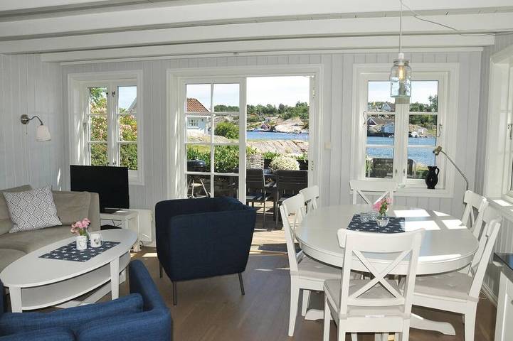 Ferienhaus für 6 Personen, mit Terrasse in Süd-Norwegen