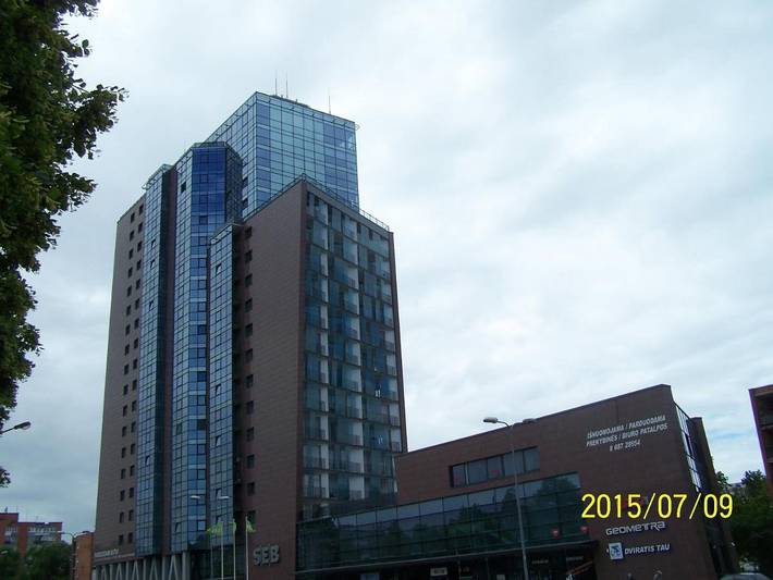 Apartament wakacyjny dla 4 osób, z widok i taras w Kłajpeda
