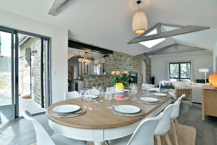 Ferienhaus für 10 Personen, mit Terrasse und Garten in der Bretagne - 2