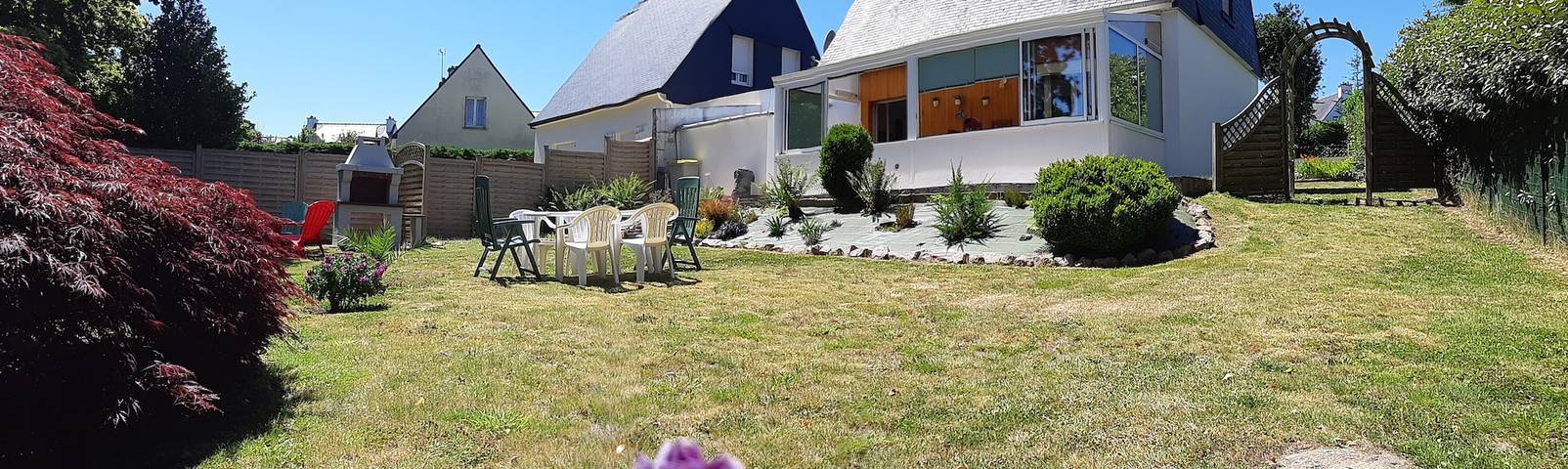 Maison de vacances « L’escale Kénanaise » avec jardin privé et Wi-Fi in Saint-Quay-Perros, Côte de Granit Rose
