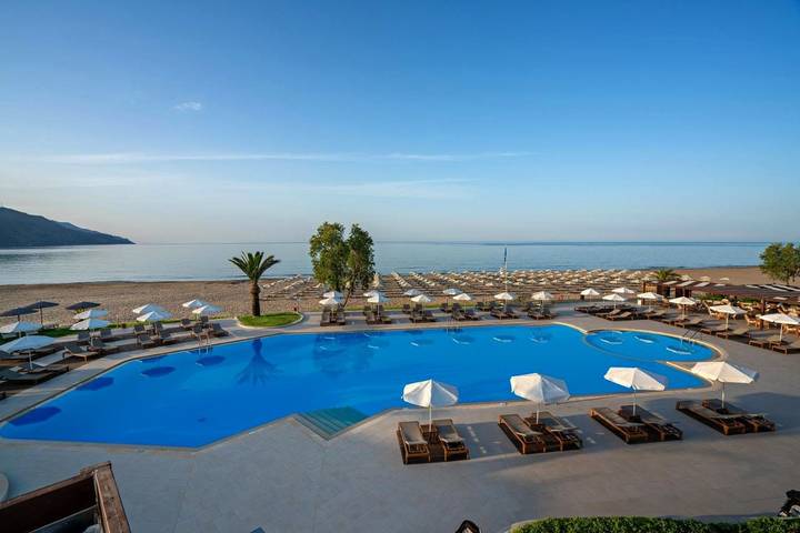 Resort per 2 persone, con sauna e giardino nonché piscina e panorama a Creta