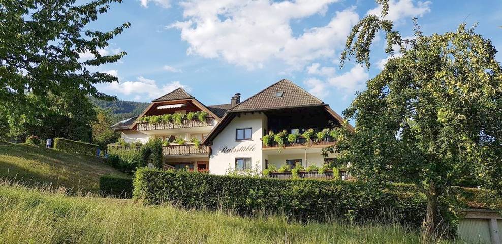 Maison d’hôte pour 2 personnes, avec Balcon et Terrasse ainsi que Jardin et Vue à Simonswald
