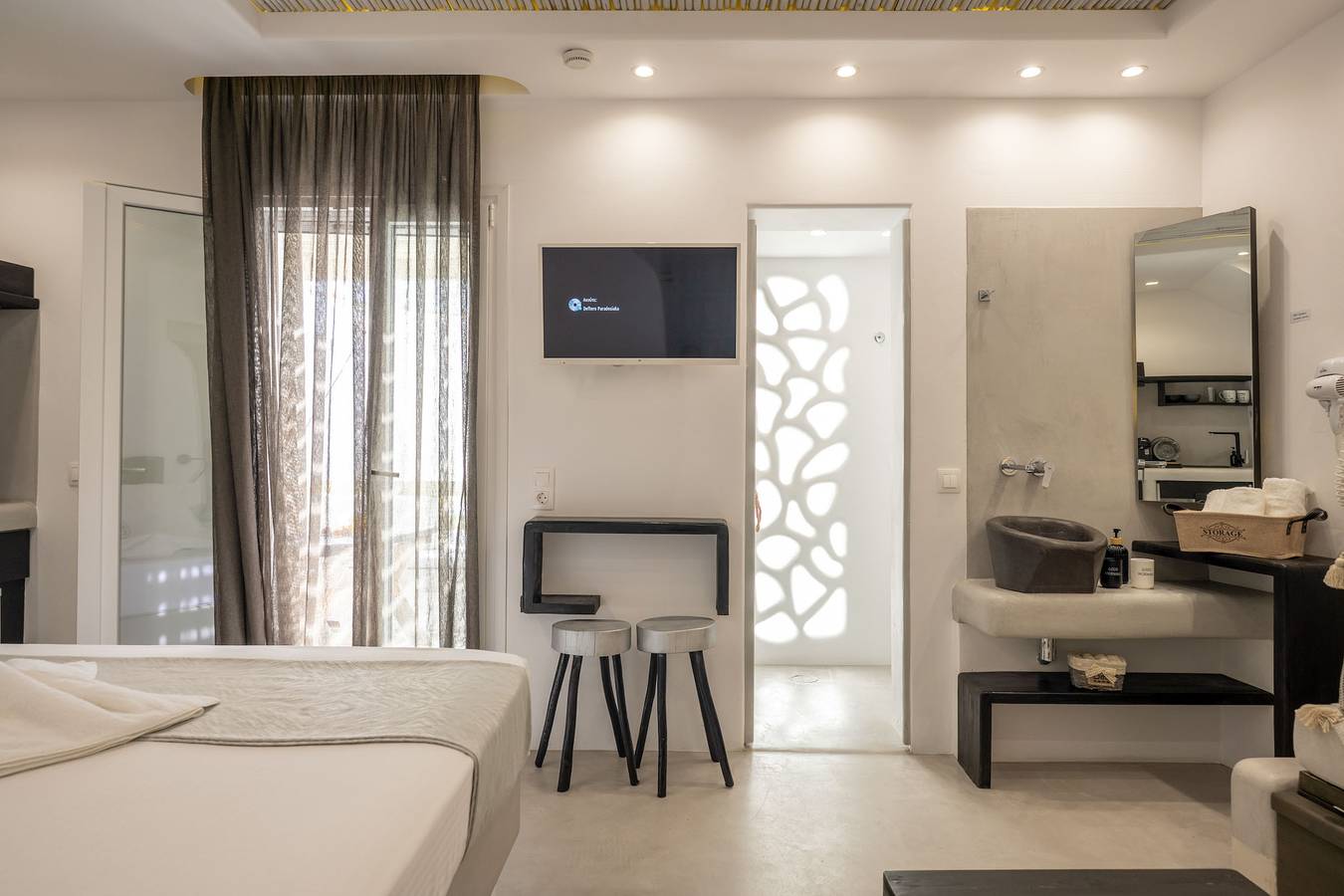 Hel leilighet, Apartment 'Deluxe Suite' with Private Terrace, Wi-Fi and Air Conditioning in Naxos By, Kykladene