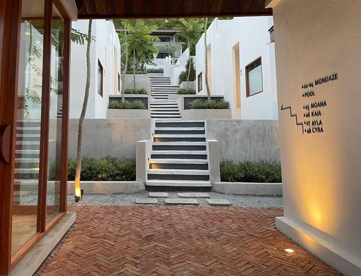 Station pour 2 personnes, avec jardin ainsi que piscine et vue dans Ko Larn
