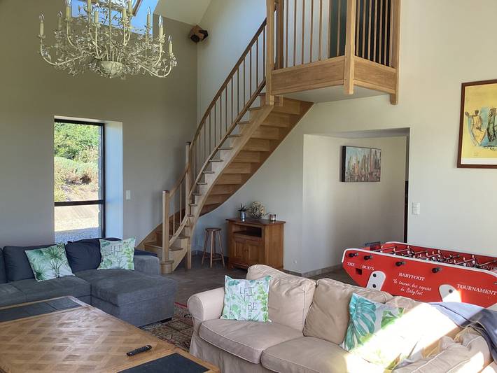 Gîte pour 10 personnes, avec jardin à La Lucerne-d'Outremer - 2