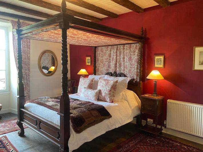 Chambre d’hôte pour 2 personnes, avec Terrasse ainsi que Jardin et Vue
