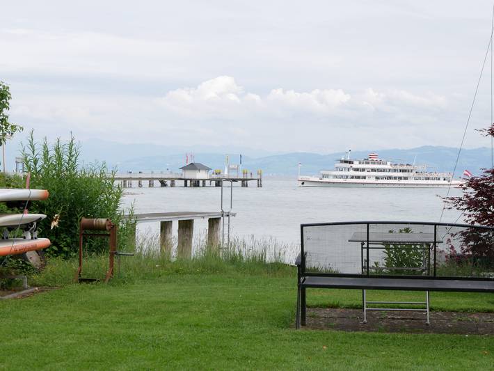 Ferienwohnung für 2 Personen, mit Balkon und Garten sowie Seeblick in Obersee (Bodensee) - 3