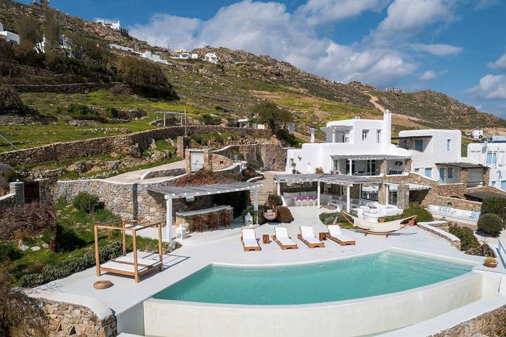 Villa mit pool für 10 Personen, mit Garten und Terrasse auf Mykonos - 3