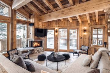 Chalet pour 6 personnes, avec balcon et sauna à Val-d'Isère