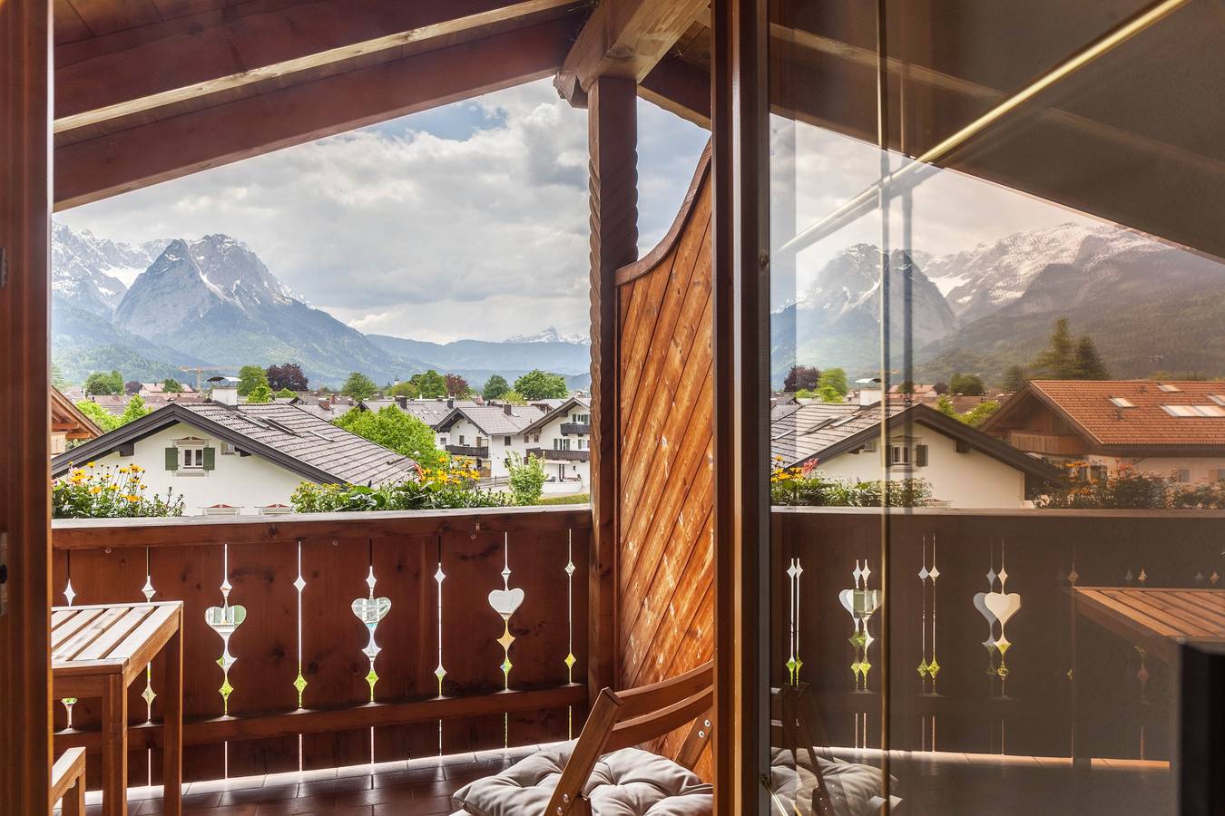 Appartement "Alpblick Zugspitze" met Bergzicht, Balkon & Wi-Fi, foto 9
