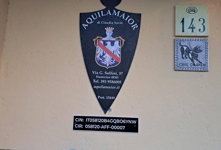 Chambre d’hôte pour 2 personnes, avec vue ainsi que piscine et jardin à Fiumicino - 2