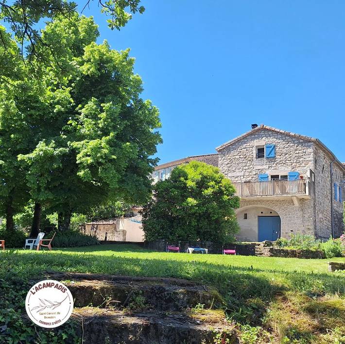 Cottage pour 5 personnes, avec piscine et jardin à Saint-Genest-de-Beauzon